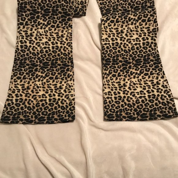 Wet Seal Leopard Print Slacks - Picture 6 of 9